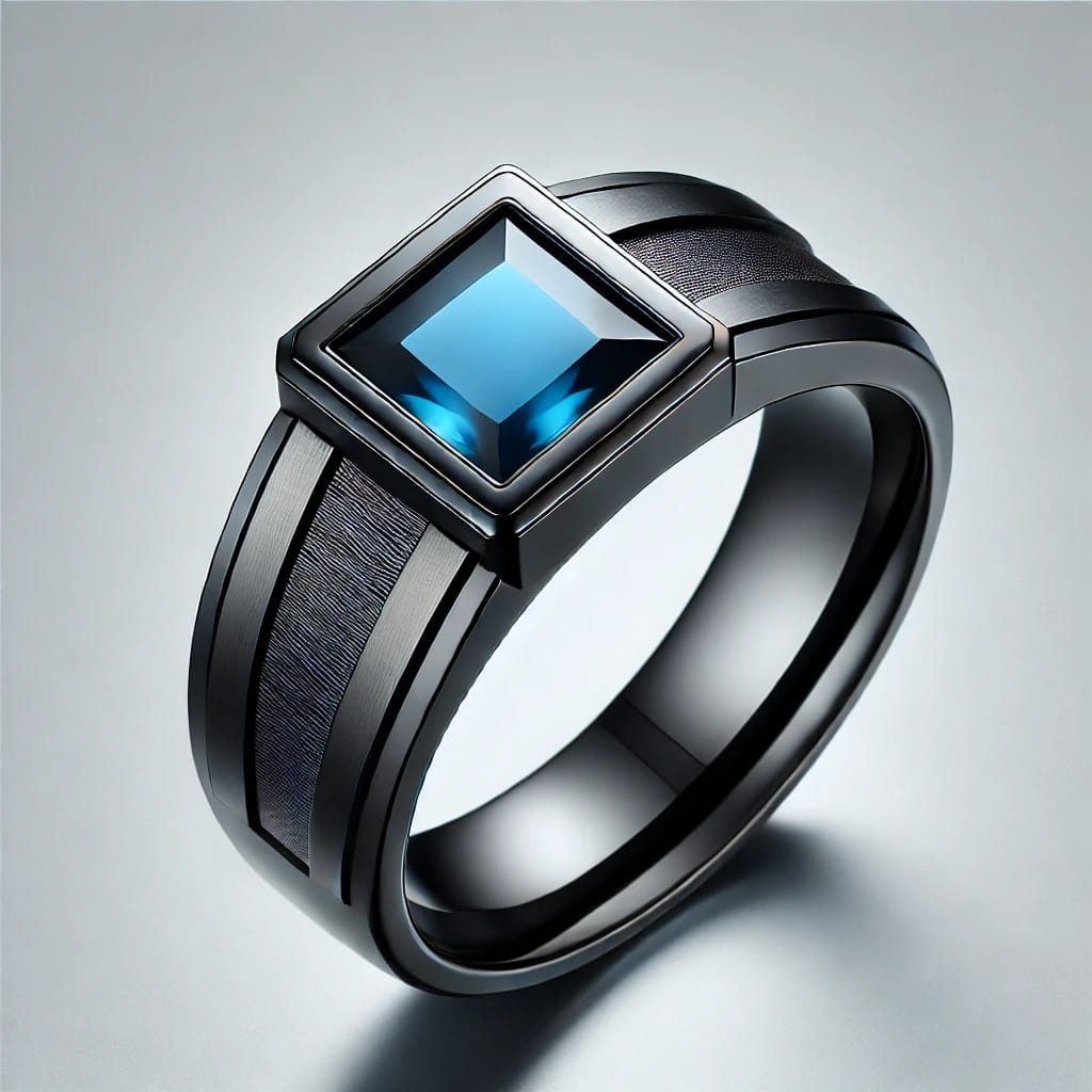 Sapphire Man (Ayarlanabilir Yüzük)