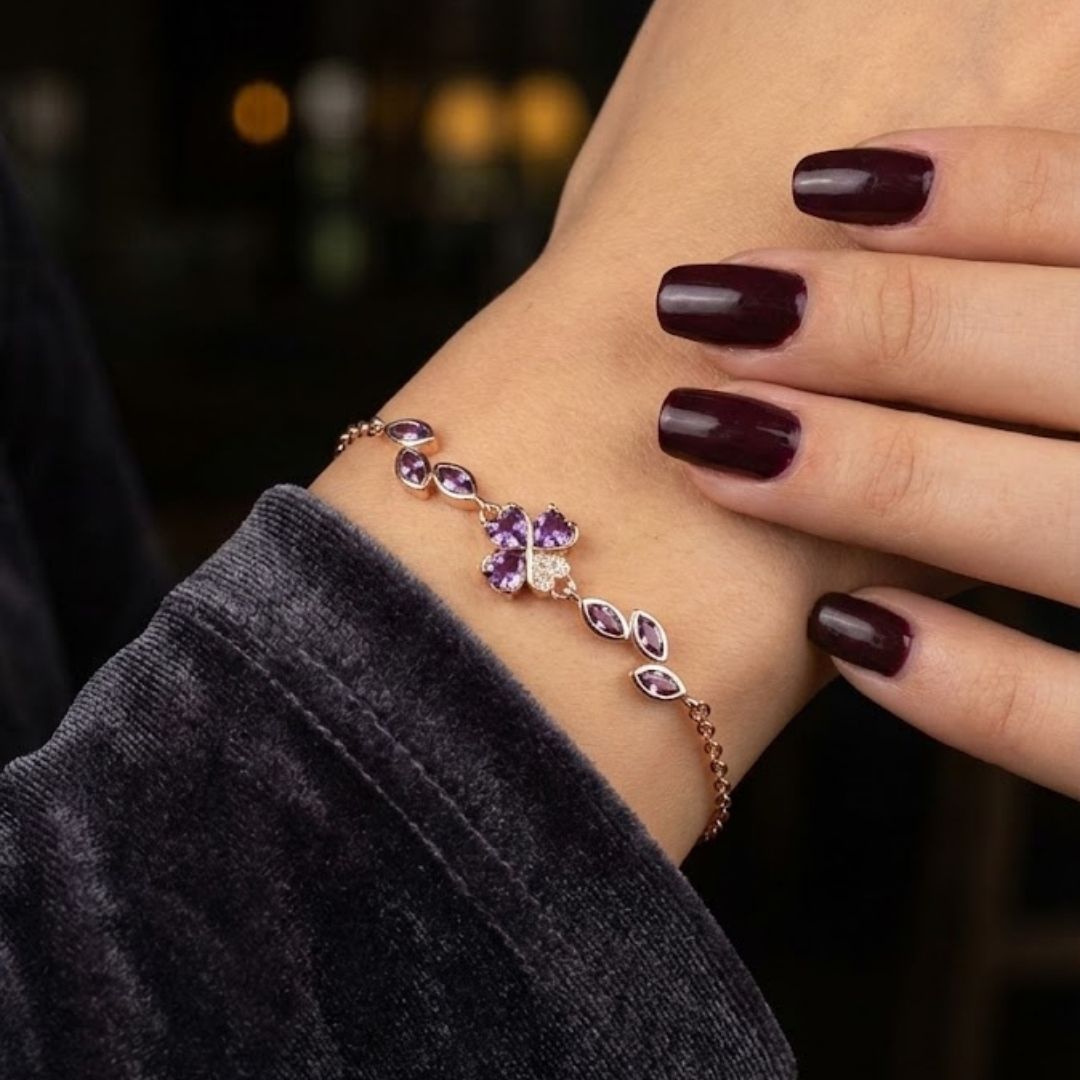 Bracciale di ametista