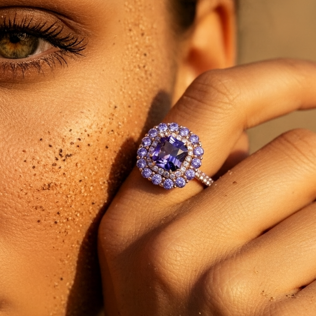 Imperial Amethyst (Ayarlanabilir Yüzük)