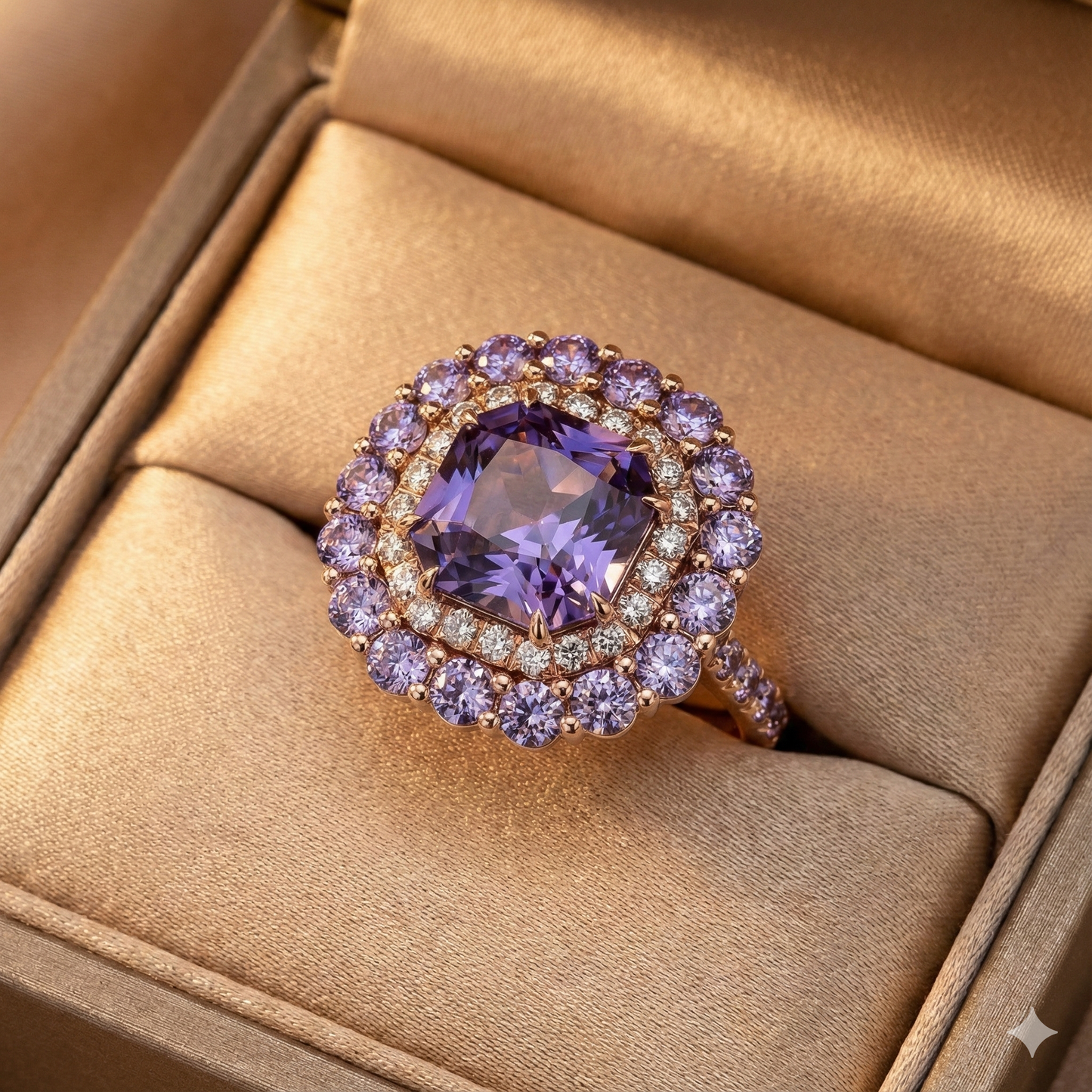 Imperial Amethyst (Ayarlanabilir Yüzük)