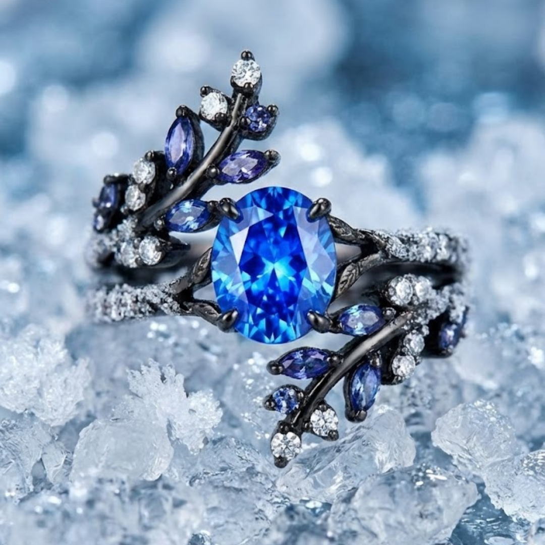 Cornflower Blaze (Ayarlanabilir Yüzük)