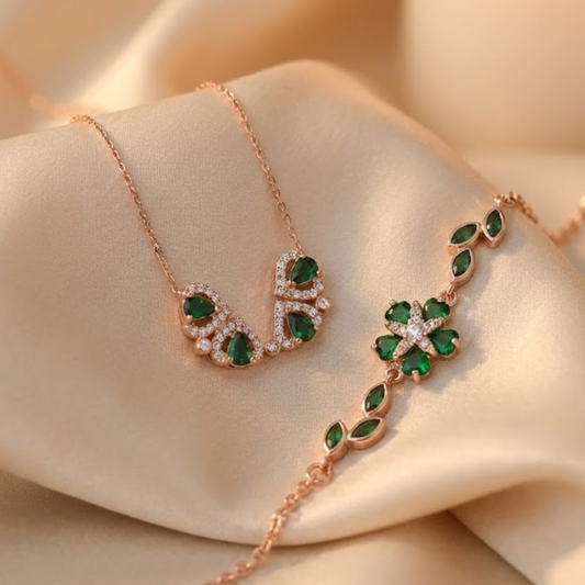 Serie del trifoglio di smeraldo