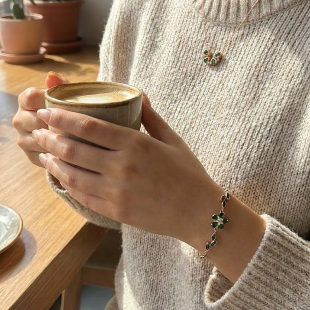 Serie del trifoglio di smeraldo