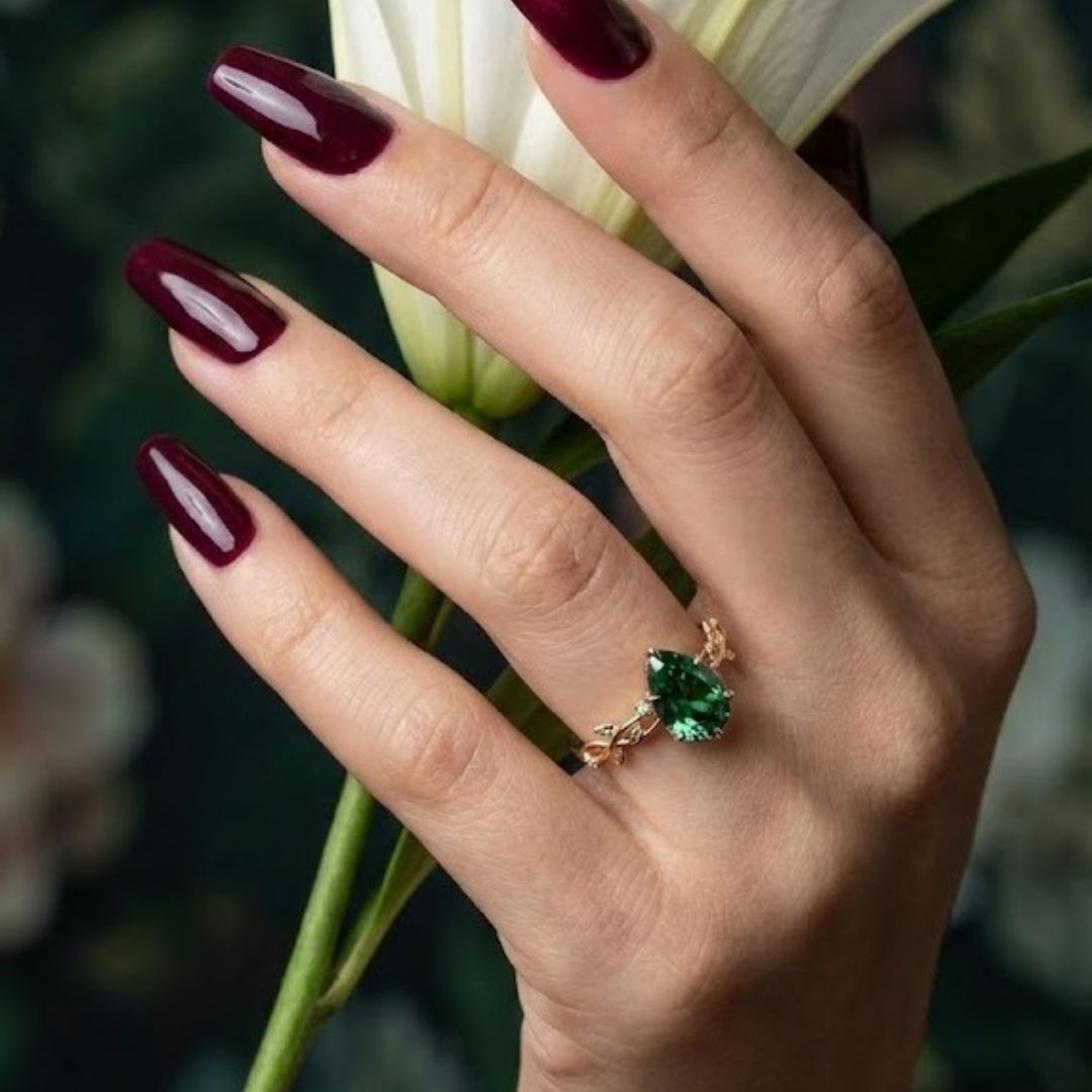 Emerald Grove (Ayarlanabilir Yüzük)