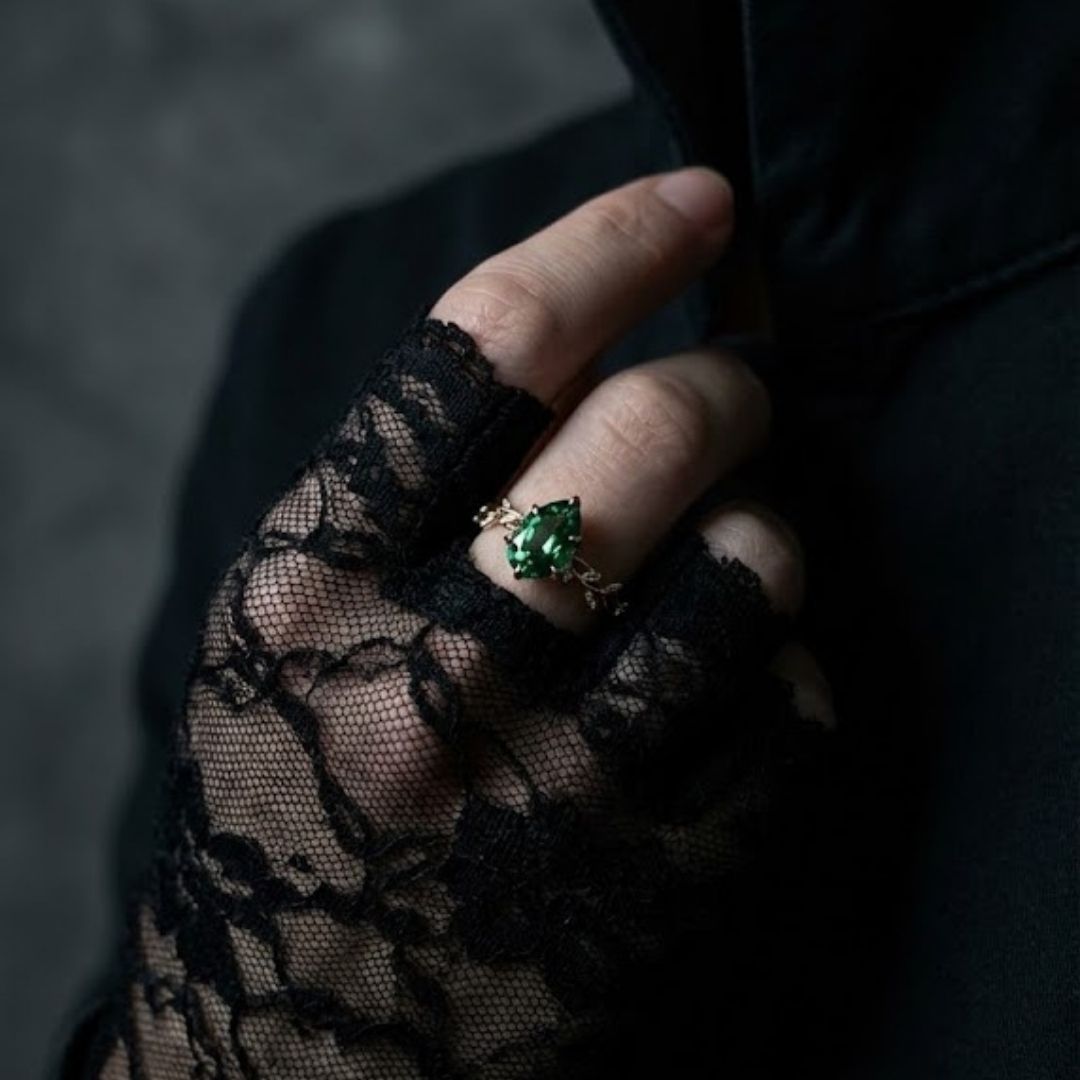 Emerald Grove (Ayarlanabilir Yüzük)