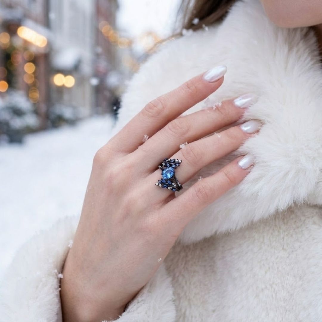 Cornflower Blaze (Ayarlanabilir Yüzük)