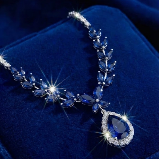 Sapphire Wings Kolye