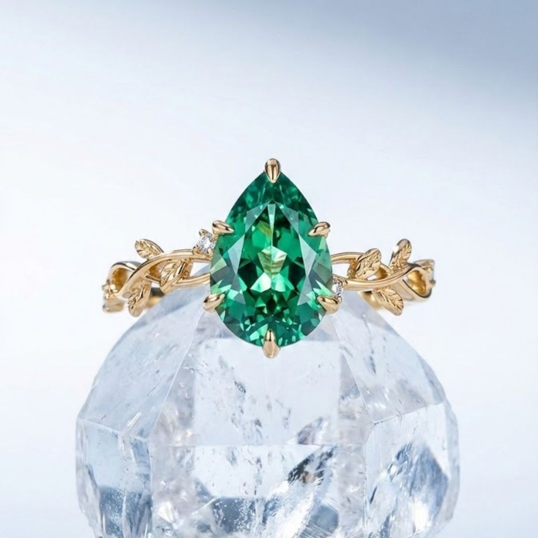 Emerald Grove (Ayarlanabilir Yüzük)