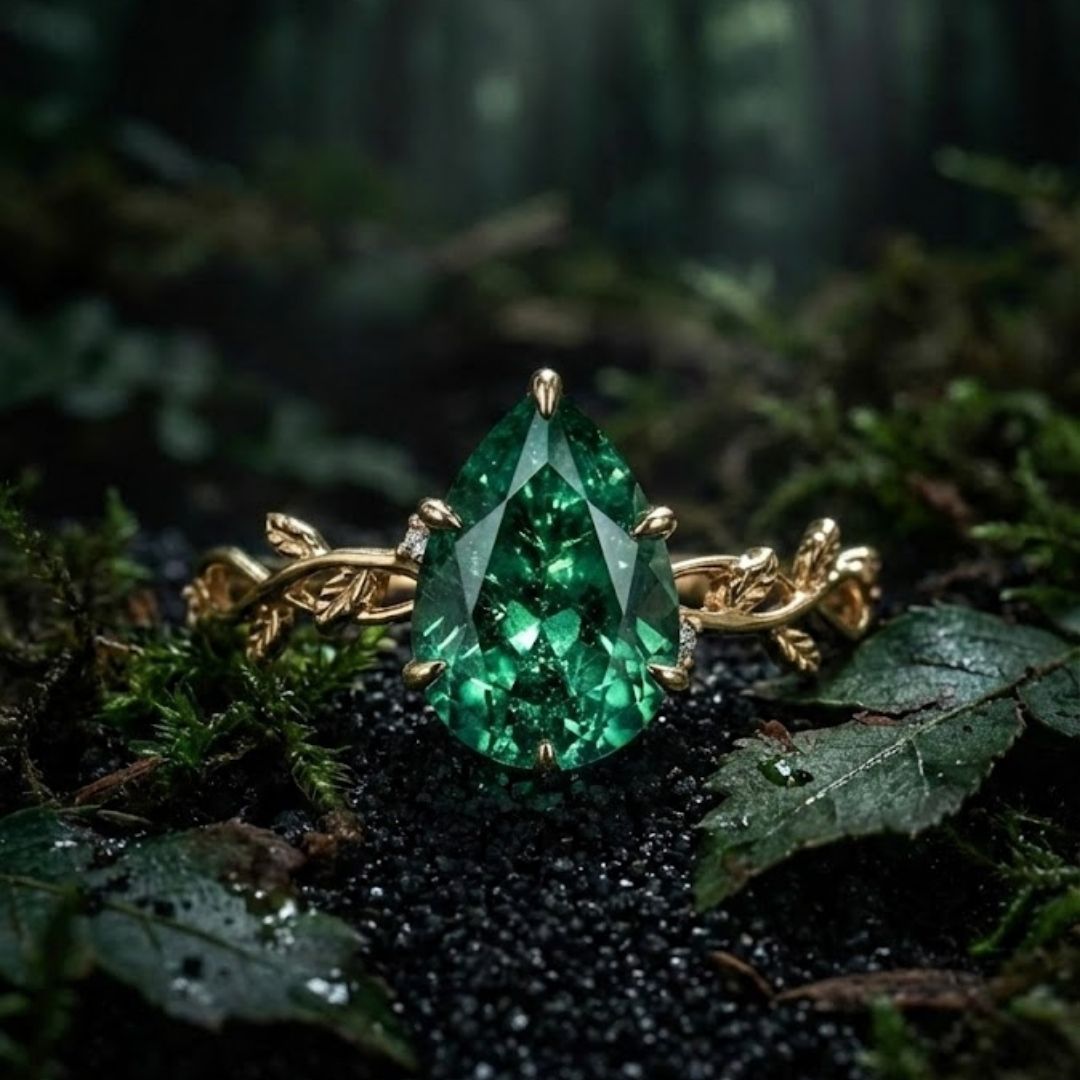Emerald Grove (Ayarlanabilir Yüzük)