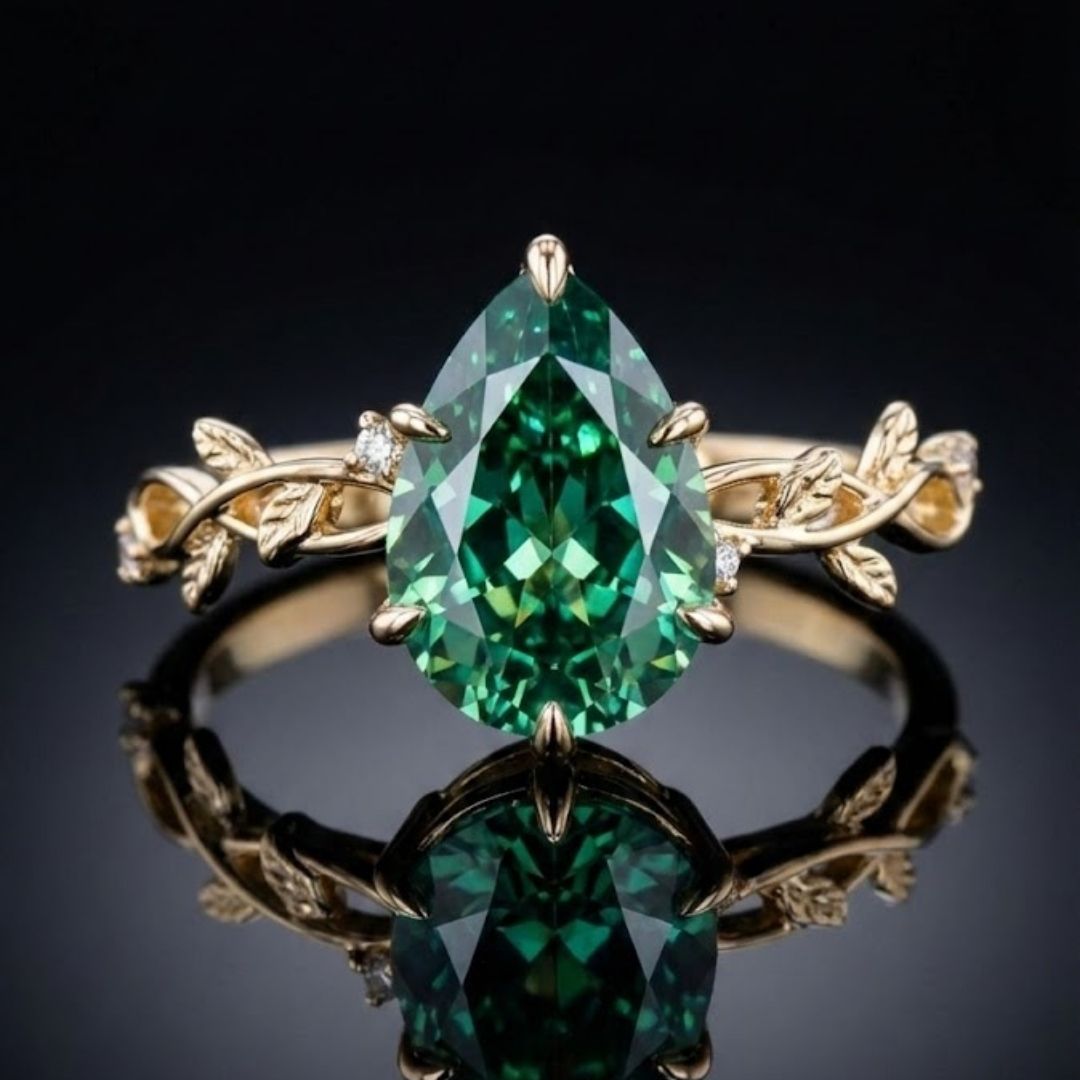 Emerald Grove (Ayarlanabilir Yüzük)