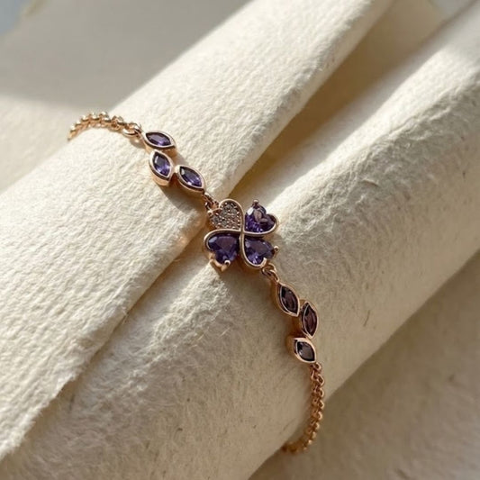 Bracciale di ametista