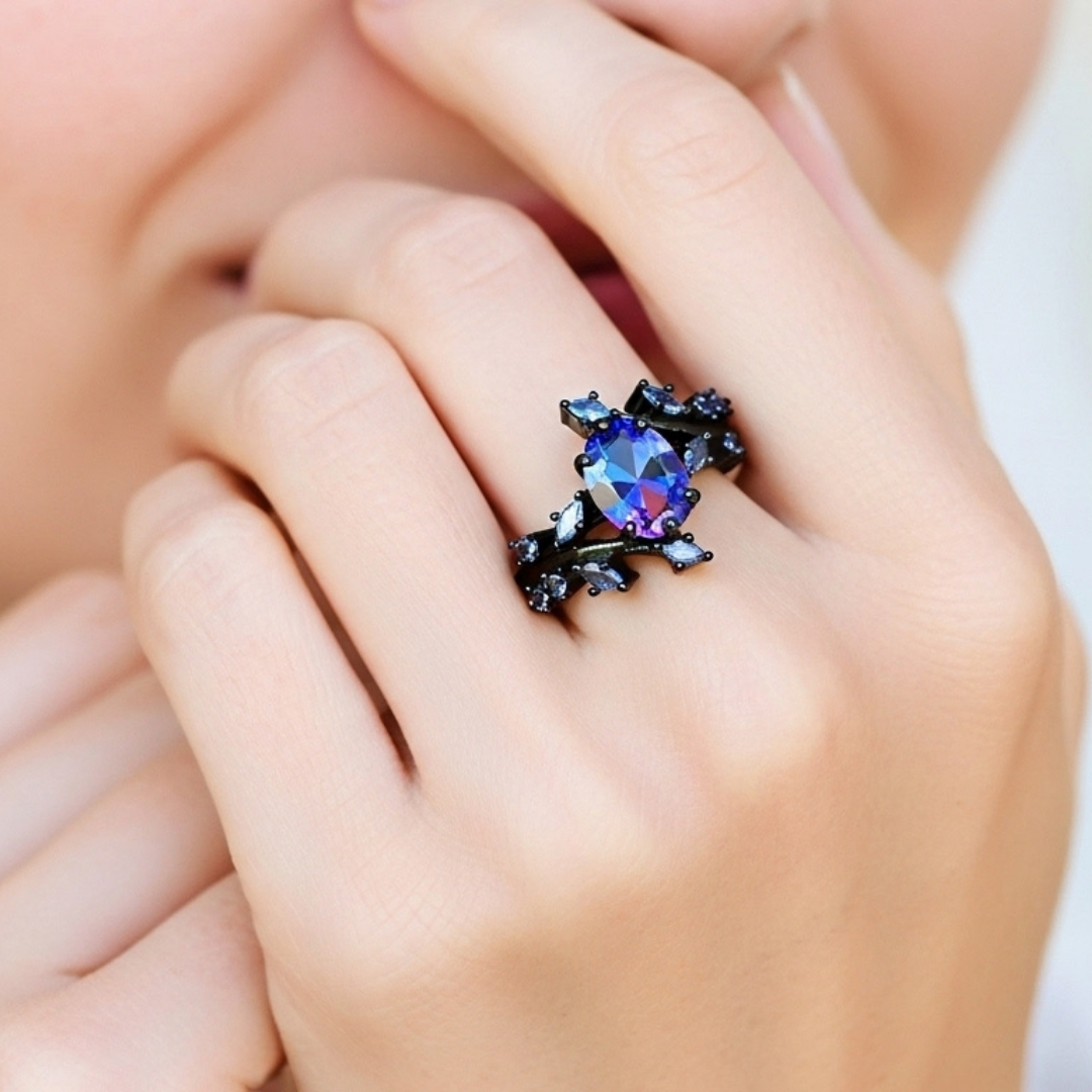 Sapphire Blaze (Ayarlanabilir Yüzük)