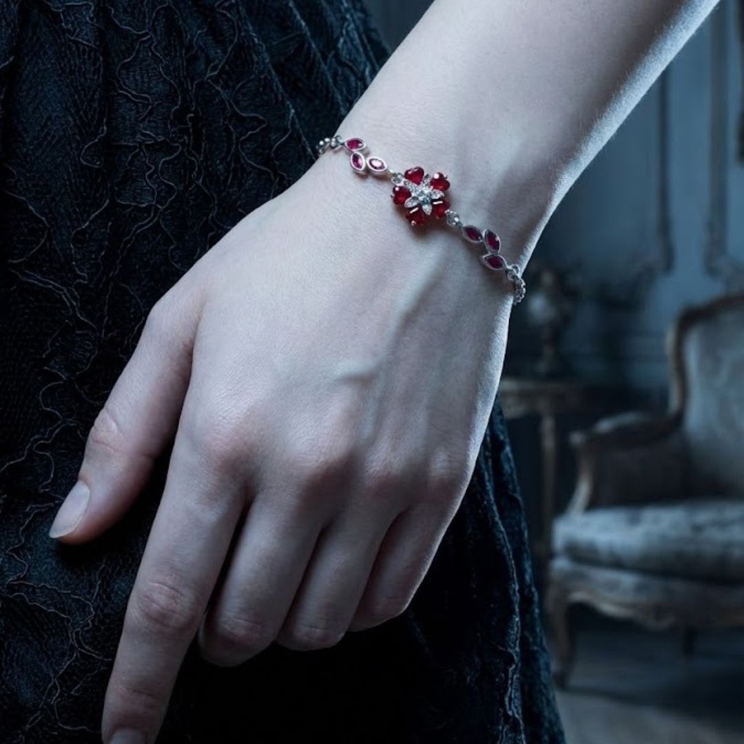 Bracciale rubino