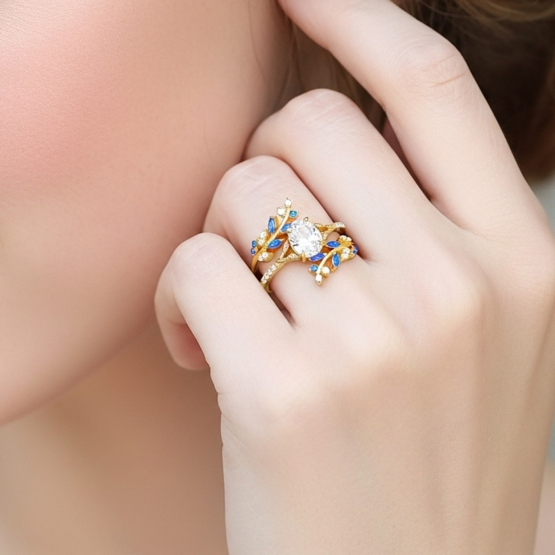 Golden Blaze (Ayarlanabilir Yüzük)