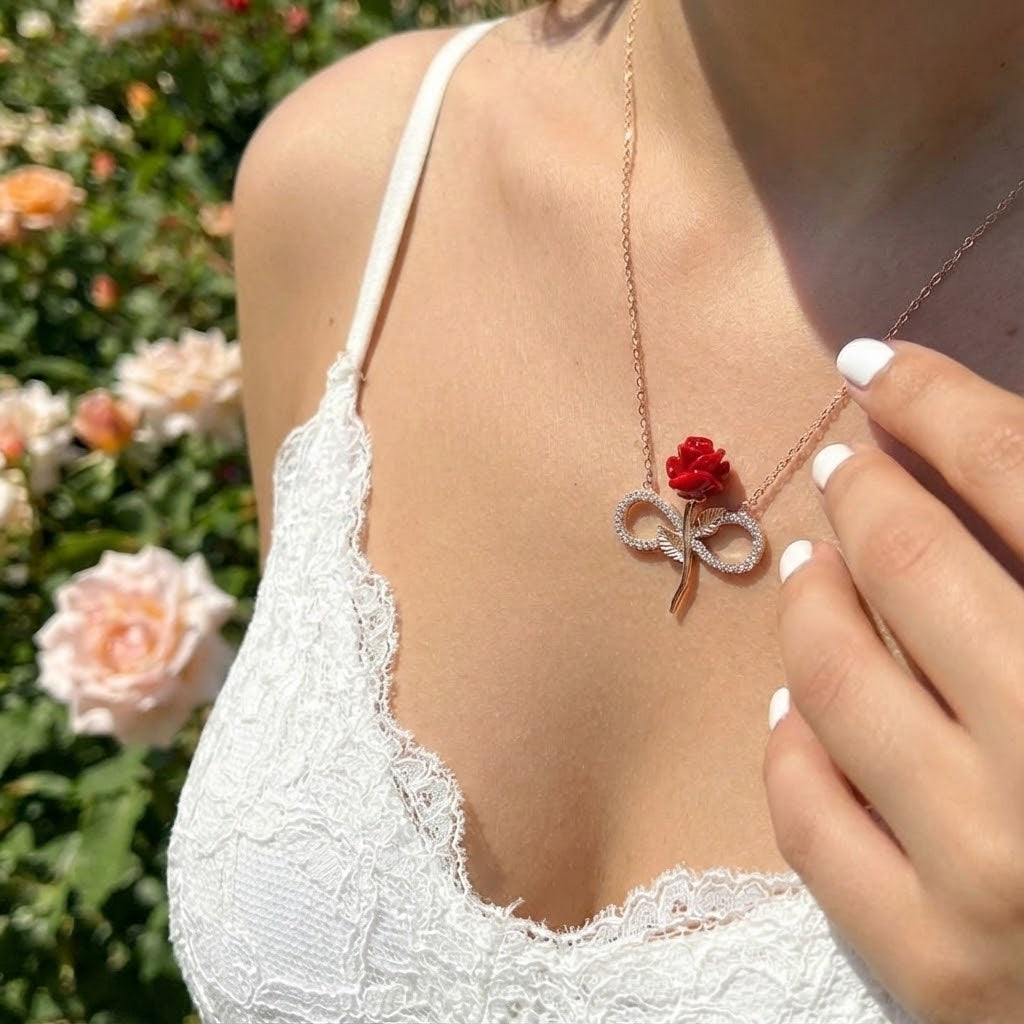 Collana di rose