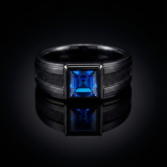 Sapphire Man (Ayarlanabilir Yüzük)